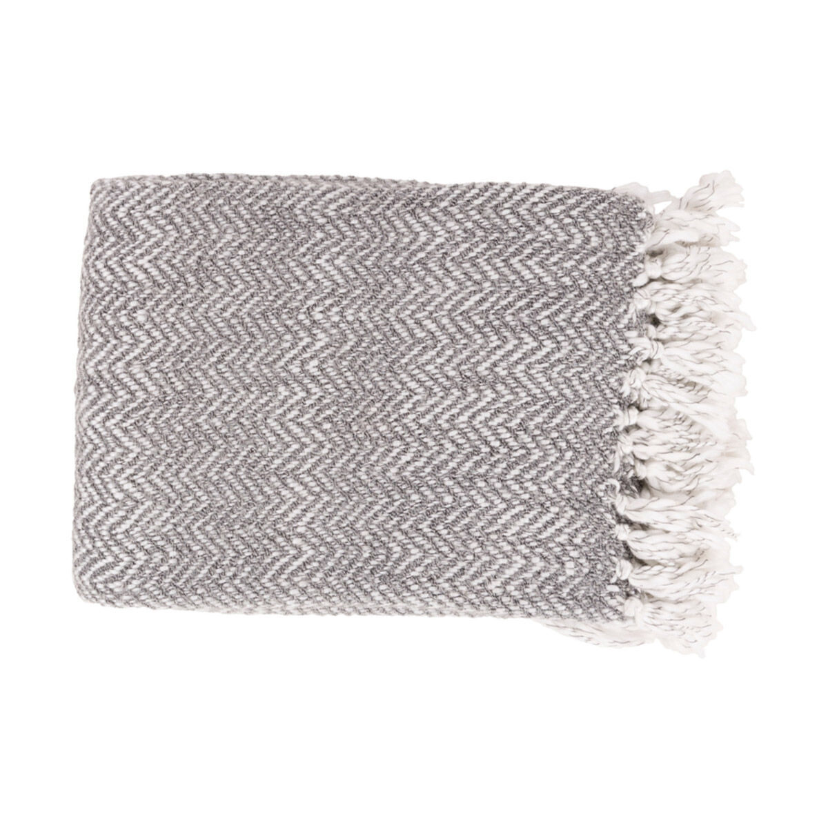 Trina 60 X 50 inch Blue and White Throw