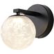 Forma LED 5.1 inch Black Wall Sconce Wall Light