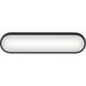 Daines LED 18.75 inch Black Bath Bar Wall Light