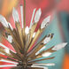 Elsa Painted Gold Pendant Ceiling Light