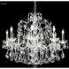 Regalia 8 Light 28 inch Silver Chandelier Ceiling Light