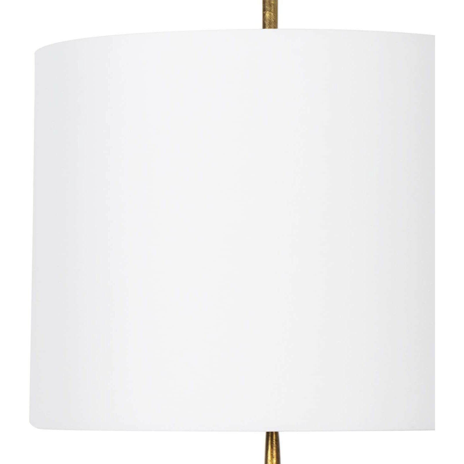 Clove 2 Light 14 inch Antique Gold Leaf Pendant Ceiling Light in Natural Linen Shade