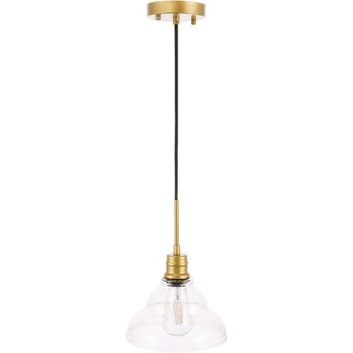 Millersville 1 Light 8.5 inch Brass Pendant Ceiling Light