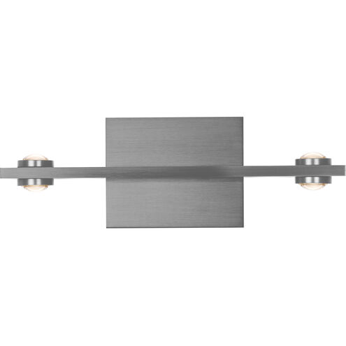 Aurora 4 Light Brushed Aluminum Wall Sconce Wall Light
