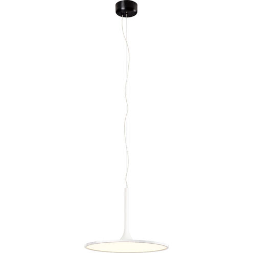 Piano 18 inch Matte White Pendant Ceiling Light