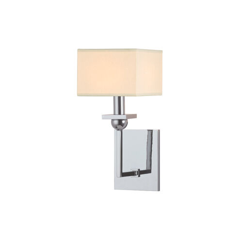 Morris 1 Light 6 inch Polished Chrome Wall Sconce Wall Light in Eco Paper