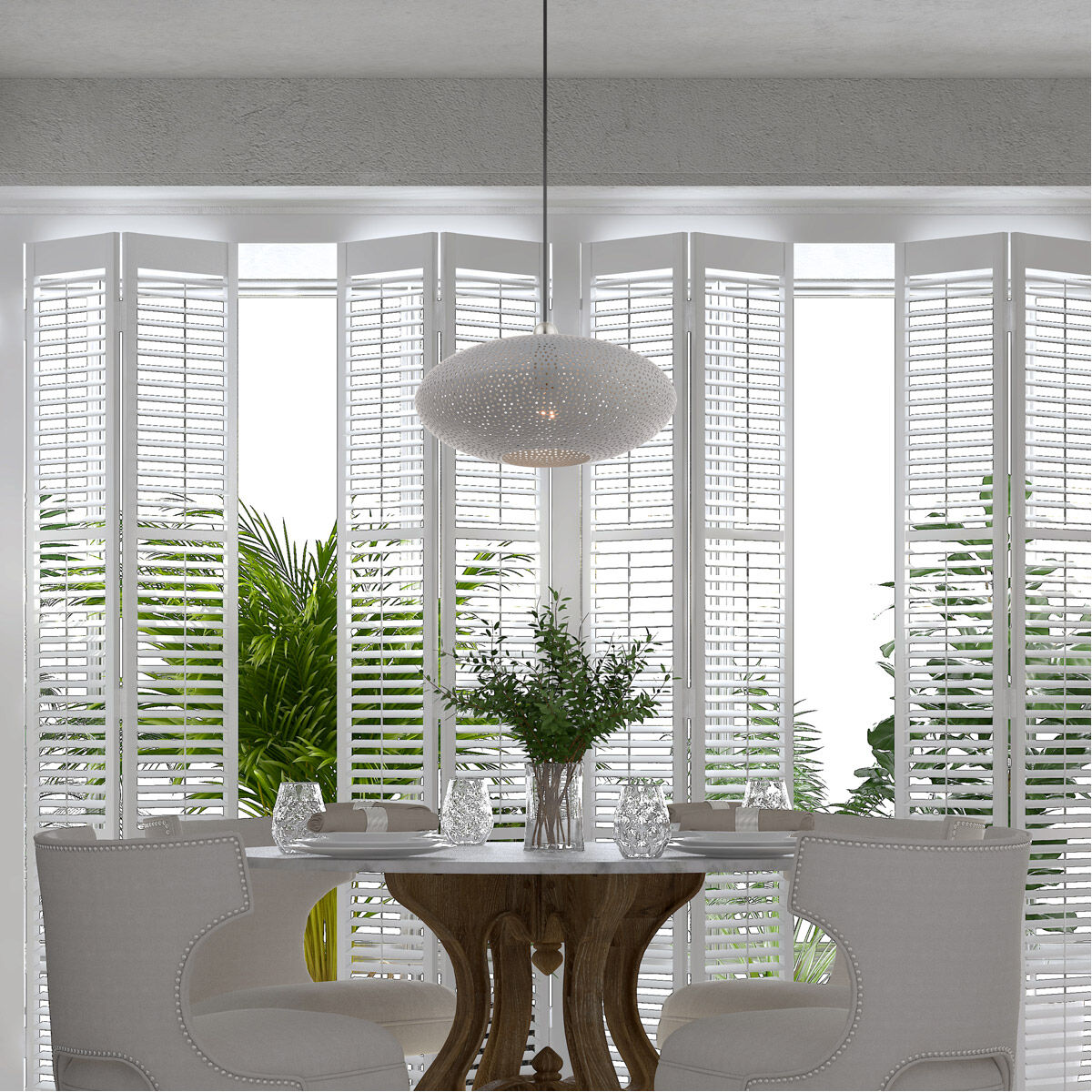 Dublin 1 Light 16 inch Nordic Gray with Brushed Nickel Accents Pendant Ceiling Light