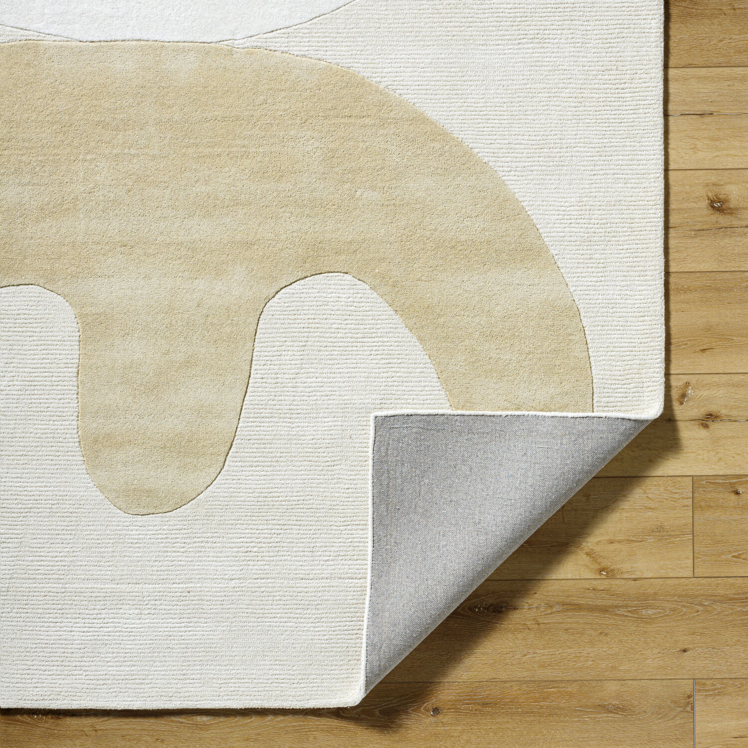 Jason Wu 36 X 24 inch Pearl / Khaki / Ash Handmade Rug in 2 x 3