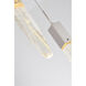 Canada 3 Light 12 inch Chrome Chandelier Ceiling Light