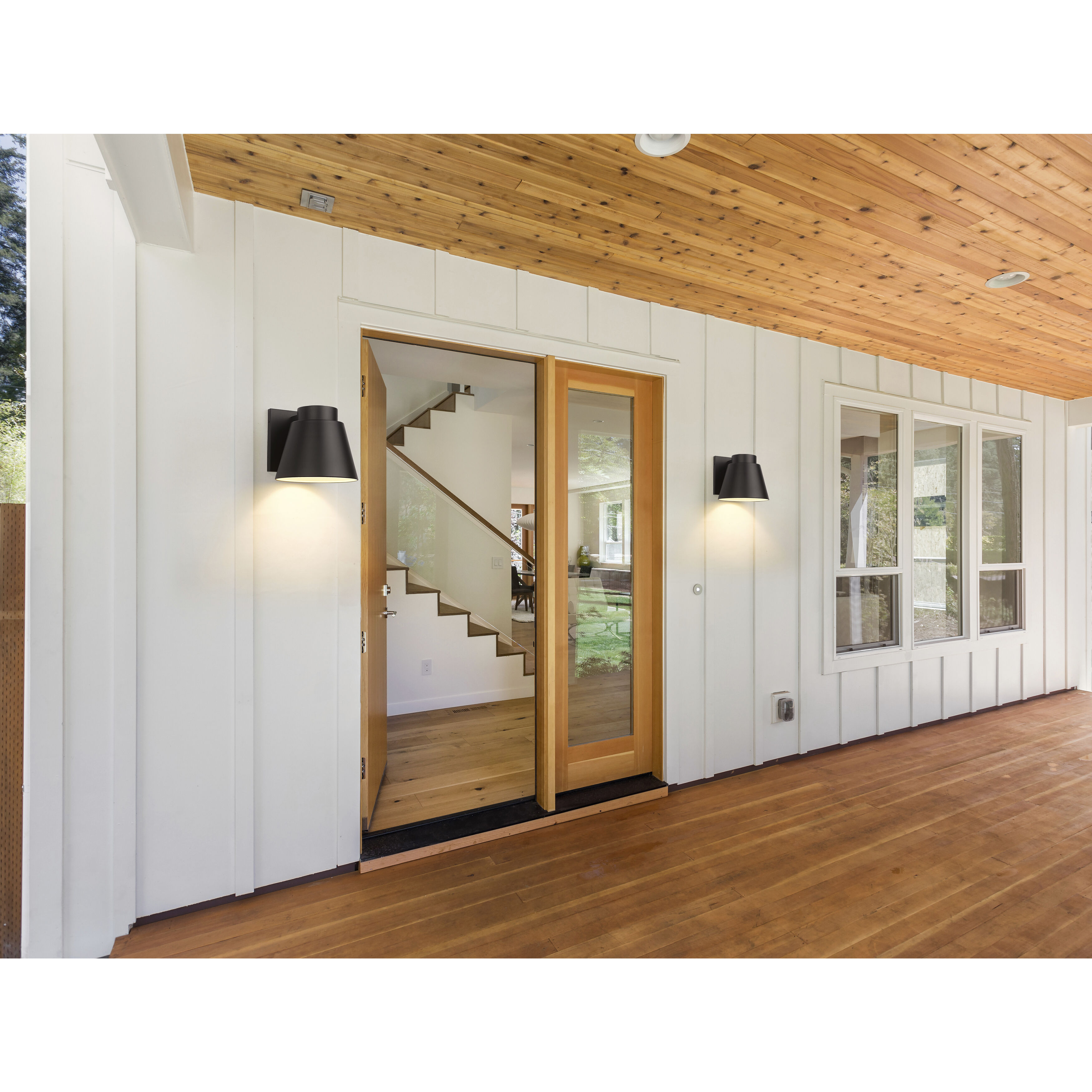 Asher LED 11 inch Oil Rubbed Bronze Outdoor Wall Light