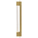 MOCO Rune LED 30 inch Heritage Brass Outdoor Wall Mount Lantern