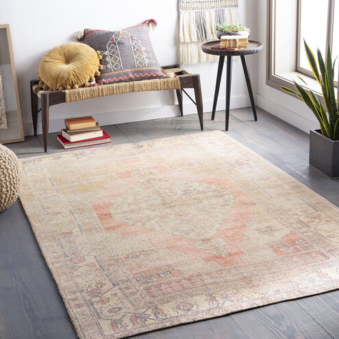 Unique 90 X 60 inch Beige Rug in 5 x 8, Rectangle