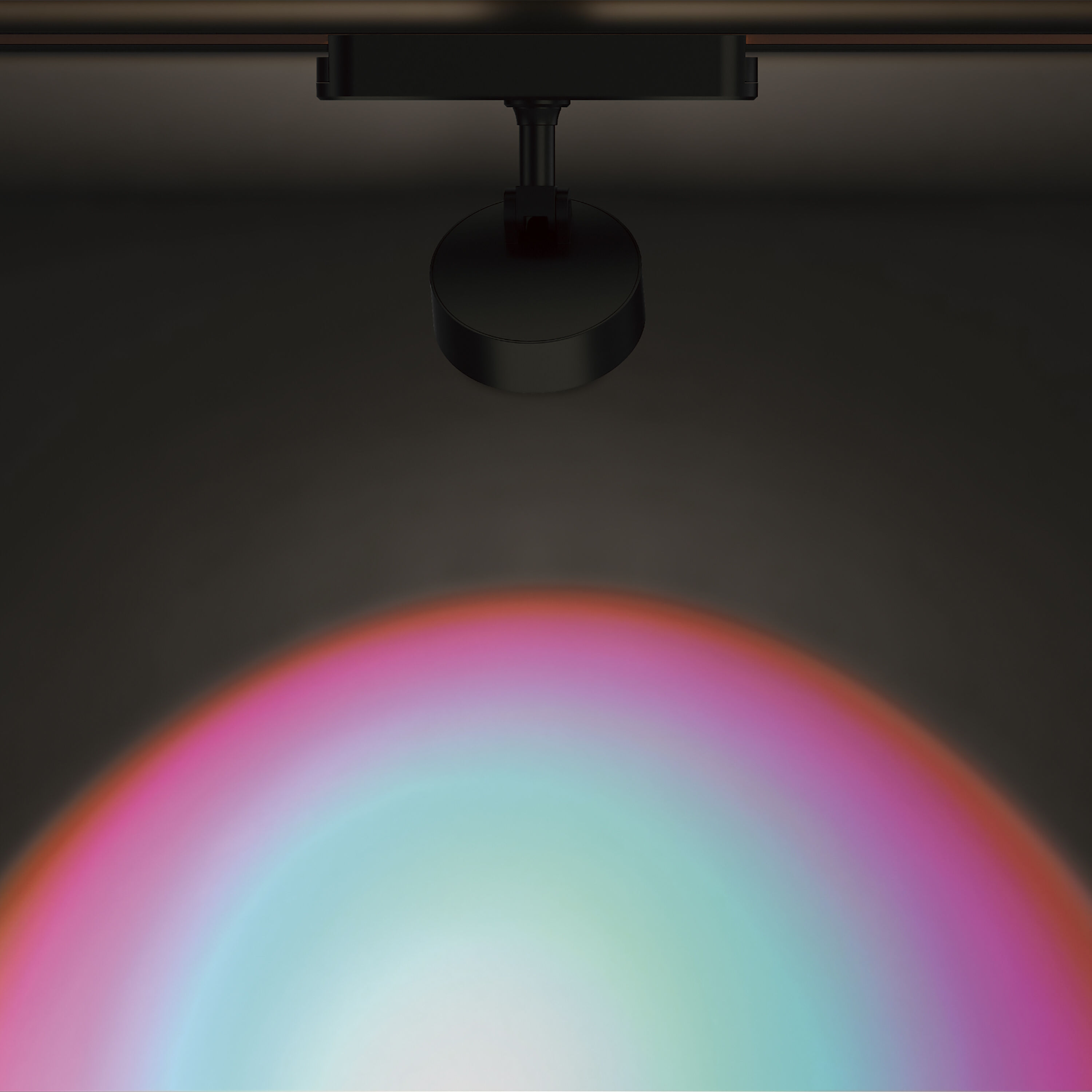 Continuum - Track 1 Light 120 Black Track Light Ceiling Light