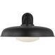 Richard June Liora 1 Light 12.5 inch Textured Black Outdoor Wall Light