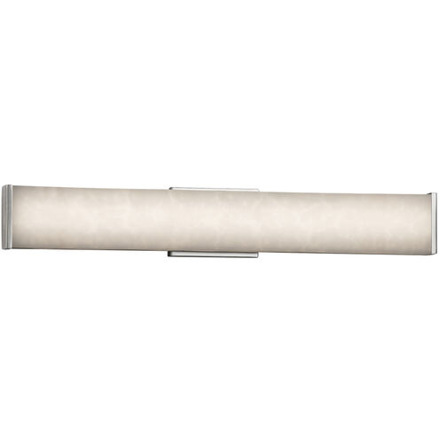 Clouds 28.5 inch Brushed Nickel Vanity Light Wall Light