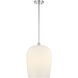 Livingston 1 Light 16 inch Chrome Pendant Ceiling Light