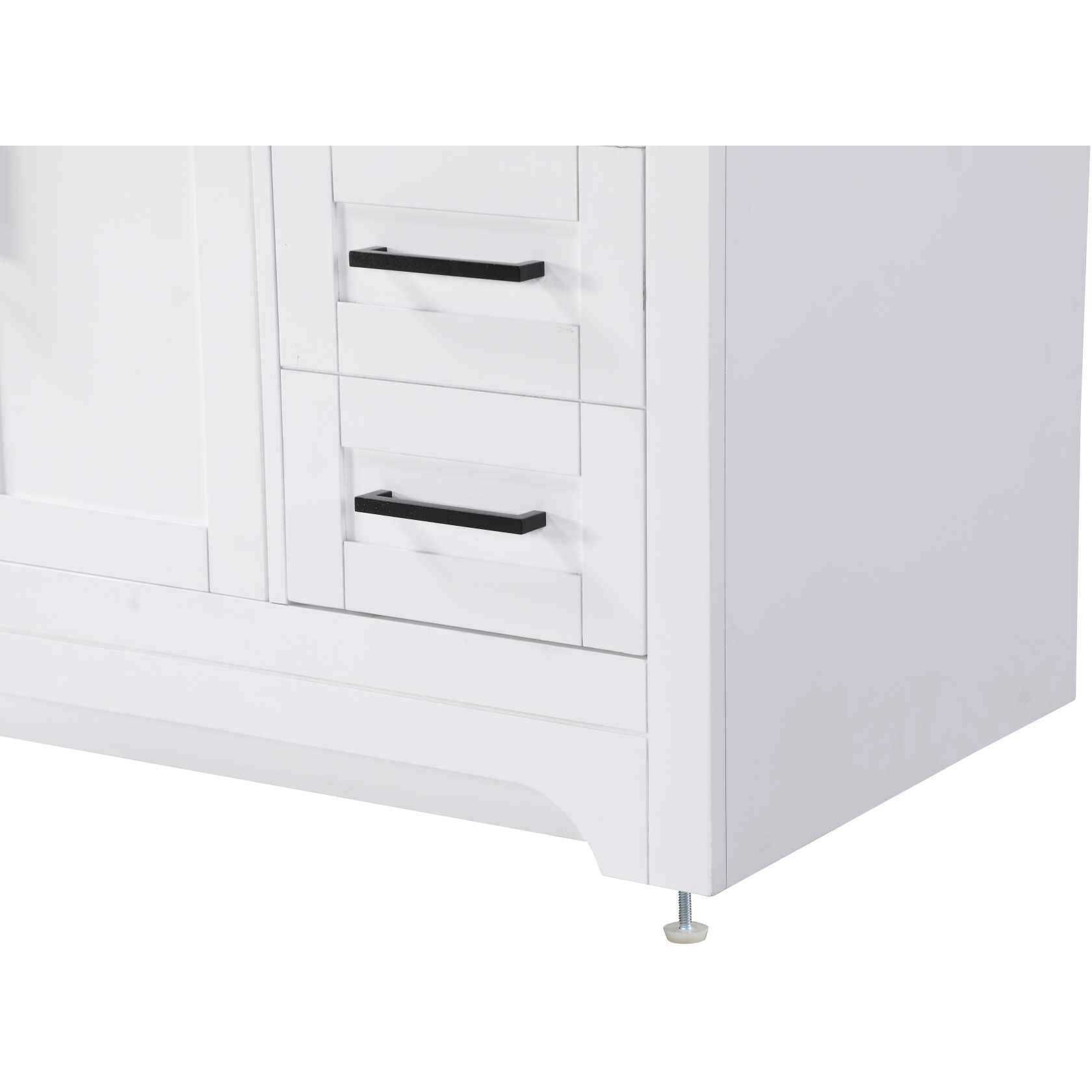 Remington 84 X 35 inch White Bathroom Vanity Cabinet