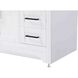 Remington 84 X 35 inch White Bathroom Vanity Cabinet