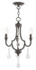 Glendale 3 Light 14 inch English Bronze Mini Chandelier Ceiling Light