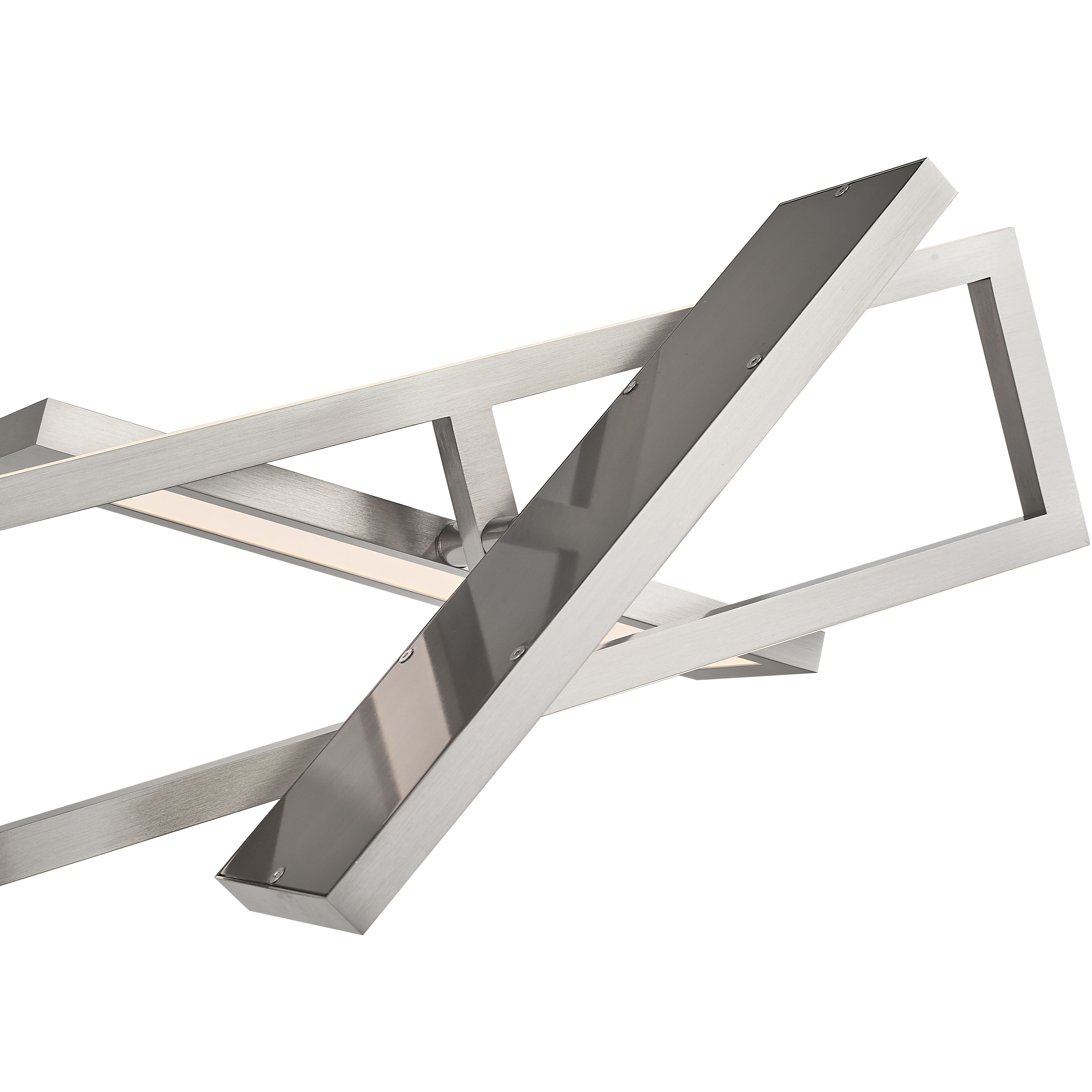 Helix LED 9 inch Brushed Nickel Pendant Ceiling Light