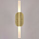 Fulton LED 4.5 inch Satin Brass Bathroom Light Wall Light