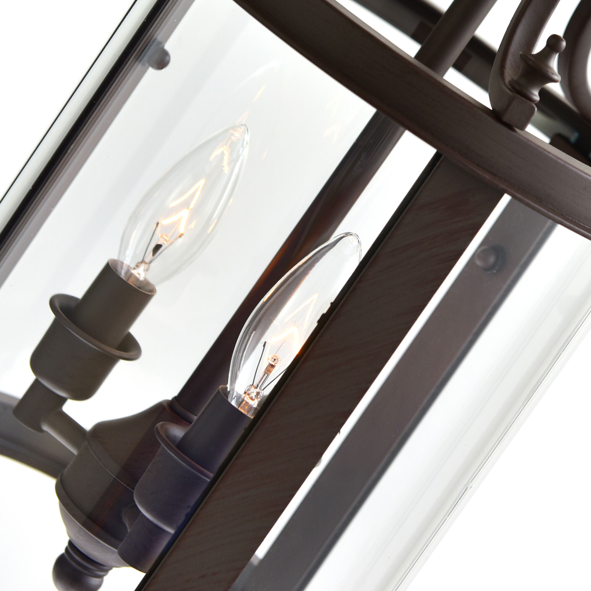 Desire 3 Light 9 inch Oil Rubbed Bronze Drum Shade Mini Pendant Ceiling Light