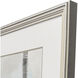 Layers White and Beige and Black and Gray Framed Art