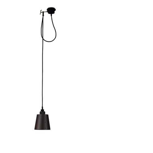 Hooked 1.0 LED 5.51 inch Graphite / Smoked Bronze Pendant Ceiling Light
