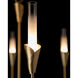 Lilium 6 Light 30.3 inch Modern Brass Chandelier Ceiling Light