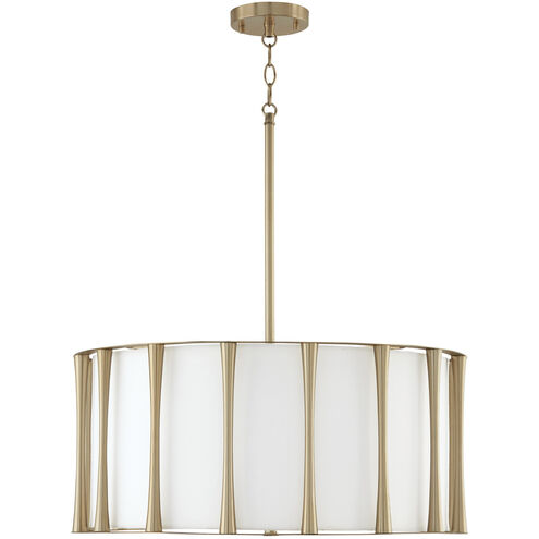 Bodie 4 Light 25 inch Matte Brass Pendant Ceiling Light