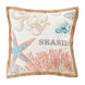 Great Reef 24 X 6 inch Coral/Crema/Turquoise Pillow