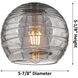 Ballston Athens Deco Swirl LED 6 inch Brushed Satin Nickel Sconce Wall Light