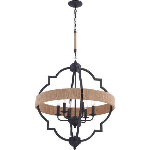 Beaumont LED 25 inch Textured Gray Pendant Ceiling Light