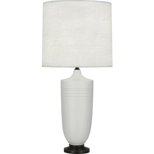 Michael Berman Hadrian 28.75 inch 150.00 watt Matte Dove Table Lamp Portable Light in Deep Patina Bronze