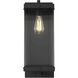 Julien 1 Light 21 inch Black Outdoor Wall Sconce