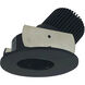 Iolite Black with Black Recessed Light in 2700K, 1000, Round Slot Aperture