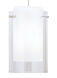 Echo 1 Light 5 inch White Line-Voltage Pendant Ceiling Light