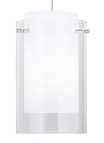 Echo 1 Light 5 inch White Line-Voltage Pendant Ceiling Light