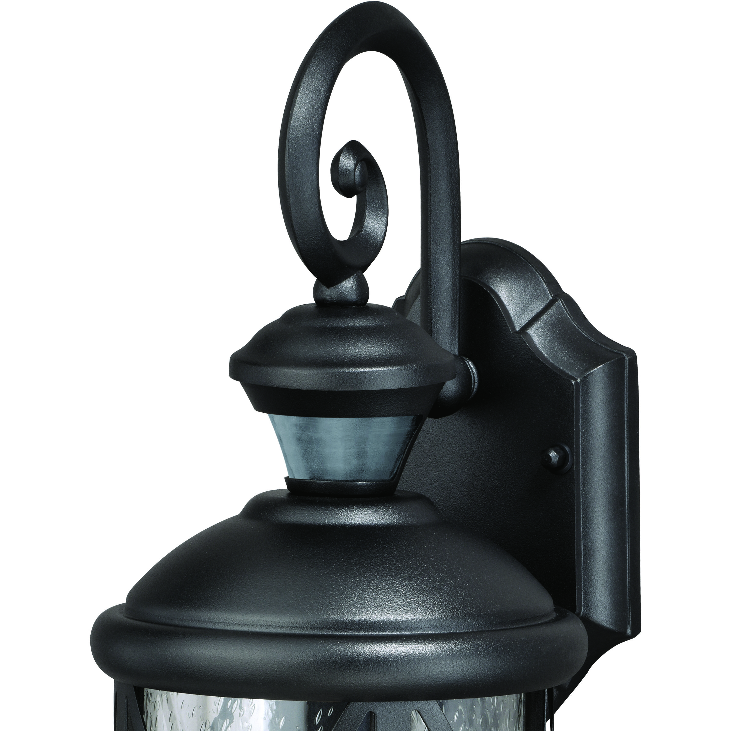 Henderson Textured Black Outdoor Motion Sensor