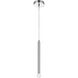 Sanya 1 Light 1 inch Polished Chrome Island Pendant Ceiling Light
