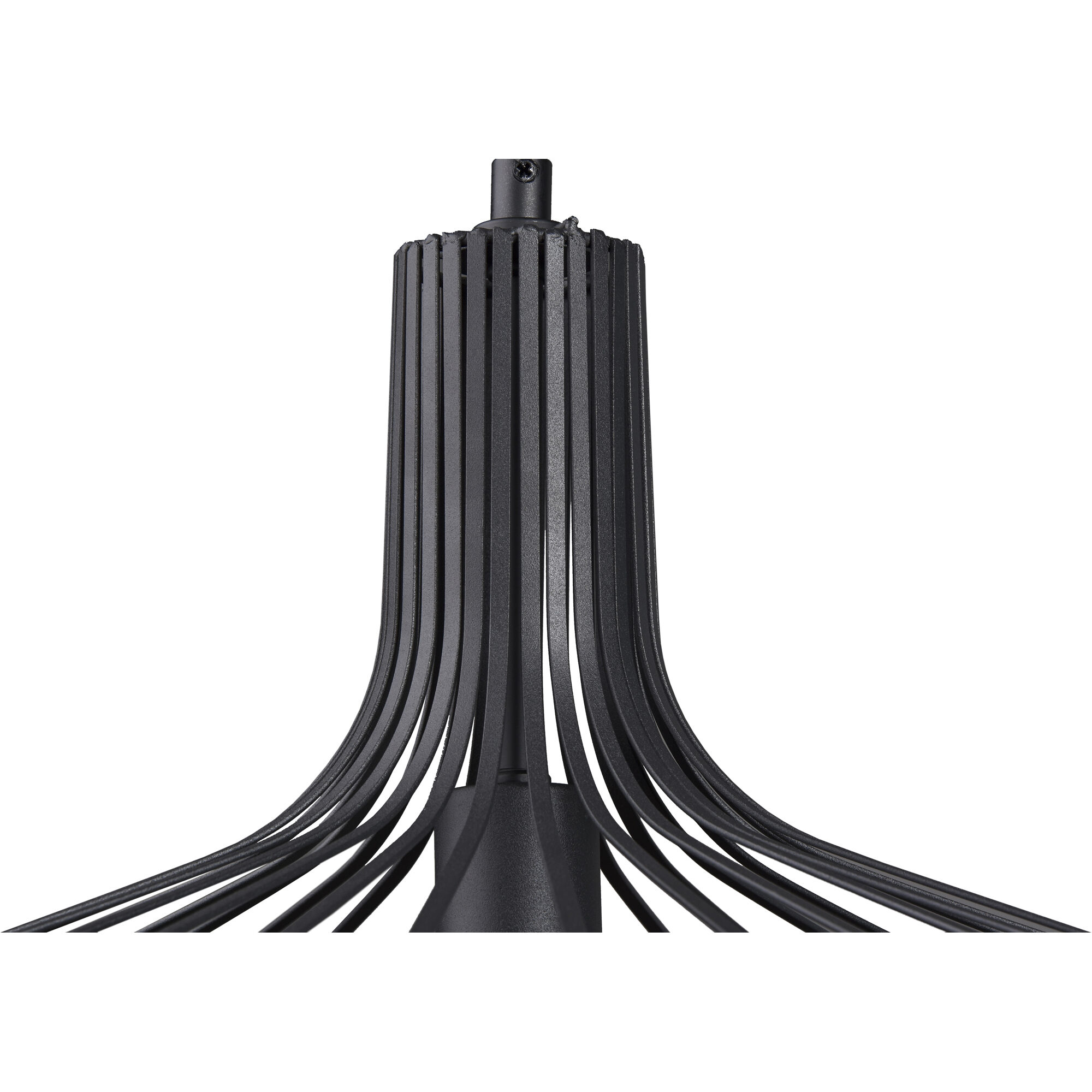 Ione 1 Light 19.75 inch Black Pendant Ceiling Light