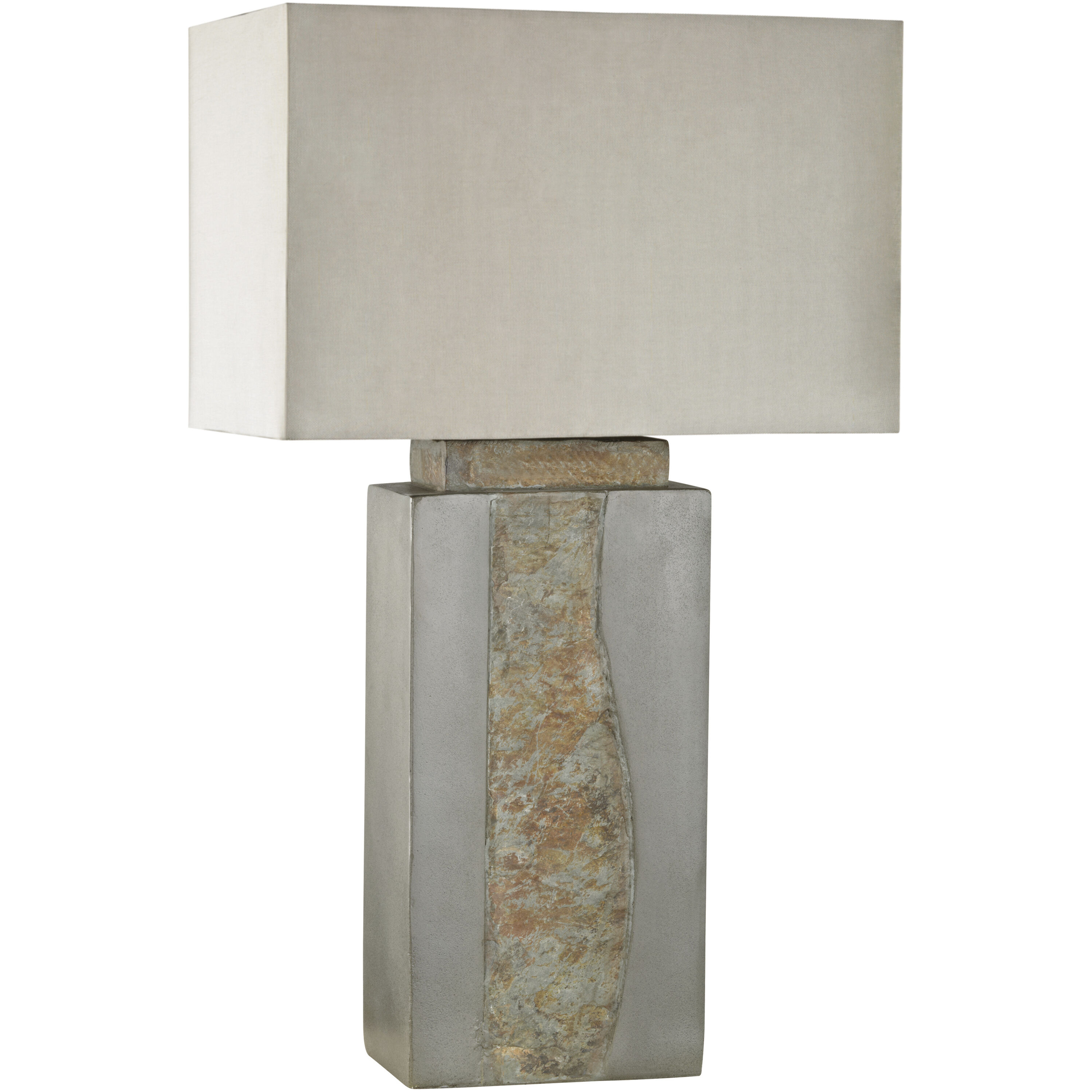 Musee 31 inch 60 watt Gray Outdoor Table Lamp