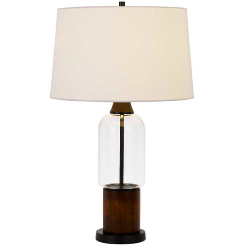 Bron 30 inch 150 watt Pine Wood Table Lamp Portable Light