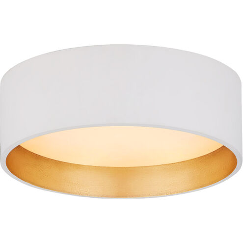 Shaw LED 5.25 inch Matte White Solitaire Flush Mount Ceiling Light