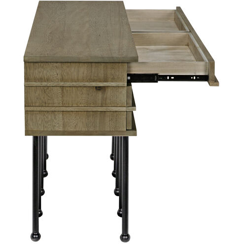 Oliver 60 X 16 inch Washed Walnut Console