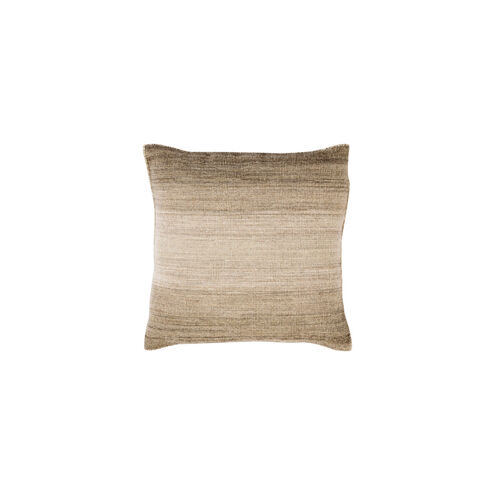 Chaz 20 X 20 inch Ivory and Camel Throw Pillow