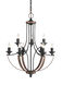 Corbeille 9 Light 27 inch Stardust Chandelier Ceiling Light