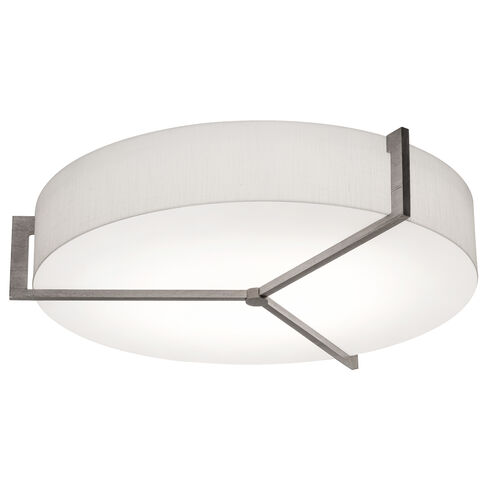Apex 3 Light 21 inch Weathered Grey Flush Mount Ceiling Light