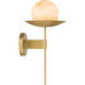 Olenne 1 Light 9 inch Legacy Brass Wall Sconce Wall Light