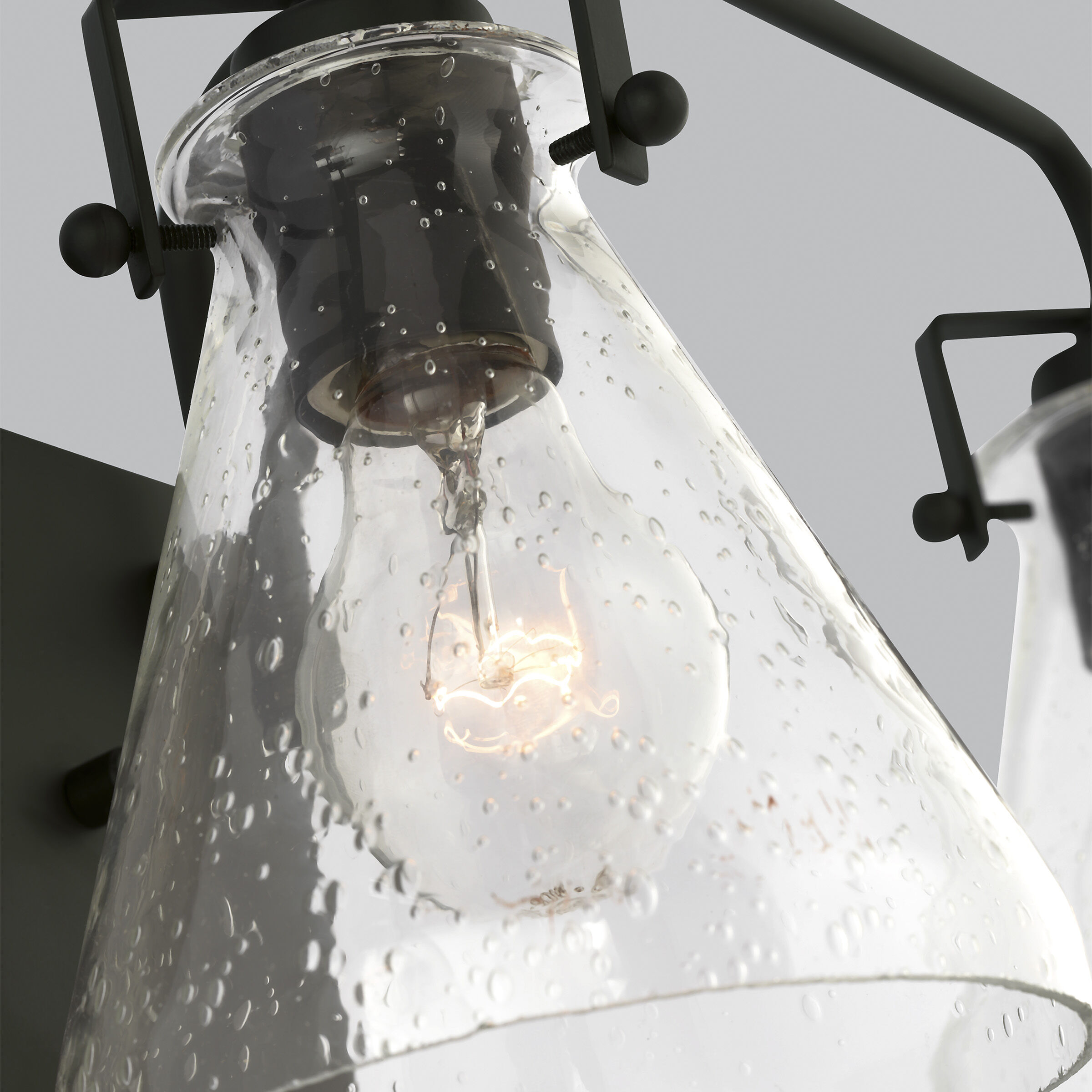 Jaden 3 Light 24 inch Midnight Black Bath Vanity Wall Sconce Wall Light